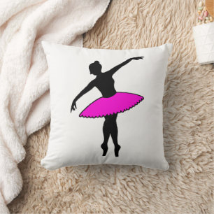 Roze Ballerina Ballet Danser Tutu Dance Teacher Kussen