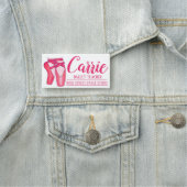 Roze ballet Pointe Toe Shoe Ballerina Dance Studio Naamplaatje (In situ)