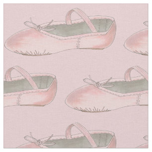 Roze ballet Slipper Dance Overweging Ballerina Stof