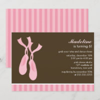 Roze ballet Slippers Girls Birthday
