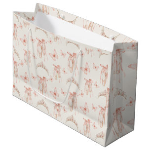Roze balletpompen en tiara's groot cadeauzakje