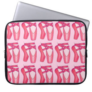 Roze balletschoenen Dance leraar ballerina Laptop Sleeve