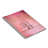 Roze balletschoenen op Pointe Notitieboek (Rechterzijde)