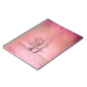 Roze balletschoenen op Pointe Notitieboek (Linkerzijde)