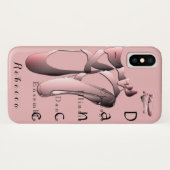 Roze ballettenschoenen Case-Mate iPhone case (Achterkant (horizontaal))