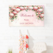 Roze ballonnen banner (Insitu)