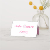 Roze ballonnen | Plaats kaarten (Achterkant)