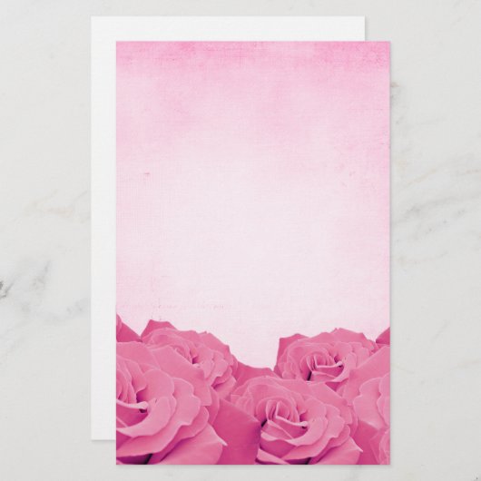  roze bankkerij briefpapier (Voorkant / Achterkant)