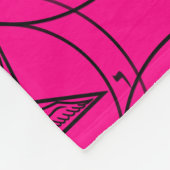 roze baphomet deken (Hoek)