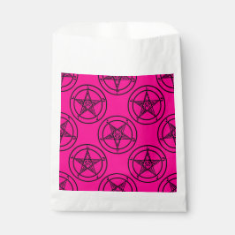 roze baphomet pentagram halloween bedankzakje