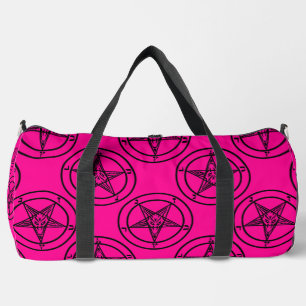 roze baphomet pentagram halloween plunjezak
