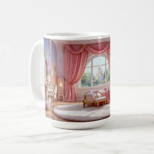 Roze Barok Koffiemok