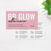 Roze BB Glow Facial Kaart (Bureau)