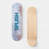 Roze Beach Bermuda Skateboard (Voorkant)