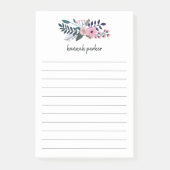 Roze beemvenster| Aangepaste finale Post-it® Notes (Voorkant)