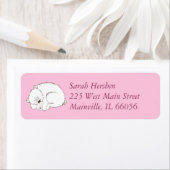 Roze Beer Etiket (Insitu)