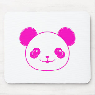 Roze Beer Kawaii Panda Muismat