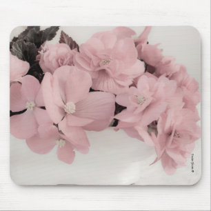 Roze Begonias Mousepad Muismat