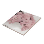 Roze Begonias Tegeltje (Zijkant)