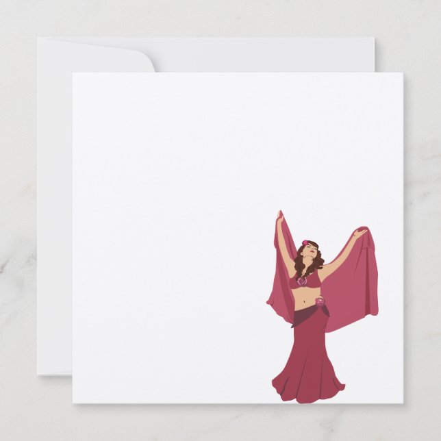 Roze Belly Dancer (Voorkant)