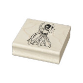Roze Belly Dancer Rubberstempel (Stempel)