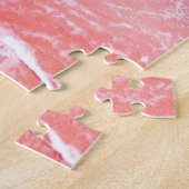 Roze Bermuda Beach Legpuzzel (Zijkant)