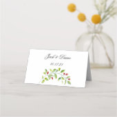 Roze bessen en Waterverf groene olie (Achterkant)