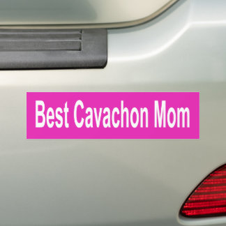 Roze Beste Cavachon Moeder Bumpersticker Hond
