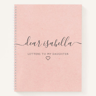 Roze Beste Dochter Keepslag Memory Journal Notitieboek