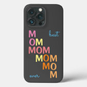 Roze beste mama ooit Case-Mate iPhone case (Achterkant)