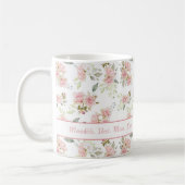 Roze beste mama ooit genoemd koffiemok (Links)