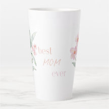 Roze Beste moeder ooit - Latte mok, Moederdag cade