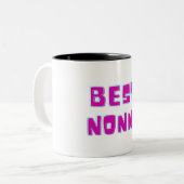 Roze Beste Nonna Mok (Voorkant links)