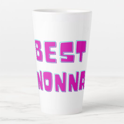 Roze Beste Nonna Mok (Voorkant)