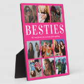 Roze Besties Gift | Beste vriend Fotoplaat (Zijkant)