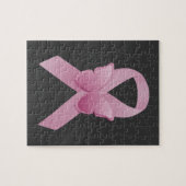 Roze bewustmakingslint legpuzzel (Horizontaal)