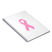 Roze bewustmakingslint notitieboek (Rechterzijde)