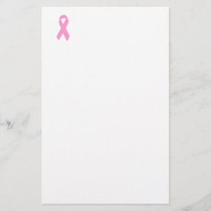 Roze bewustzijnslint briefpapier