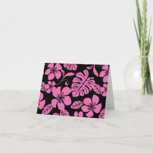 ROZE BH (ZWART/ROZE) BEDANKKAART