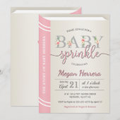 Roze bibliotheek met verhalen uit het winkelboek B Kaart (Voorkant / Achterkant)