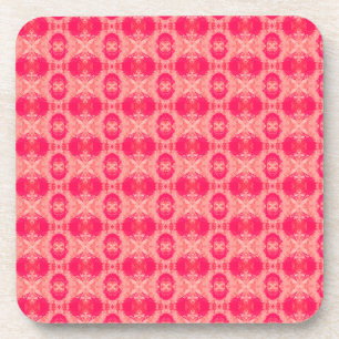 roze bier onderzetter