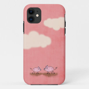 Roze Biggetjes iPhone Hoesje