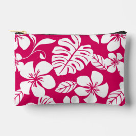 ROZE BIKINI PATROON IN AARDBEIEN ROOD ETUI