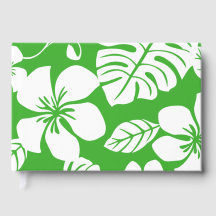 ROZE BIKINI PATROON IN GRAS GROEN