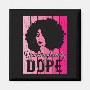 Roze Black History Month Onverbloemd Drugs Bla Magneet