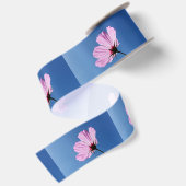 Roze bladen lint (Achterkant)