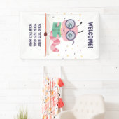 Roze bladwijzer Theme Banner (Insitu)