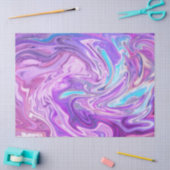 roze blauw en paars zwempapier tissuepapier (Craft)