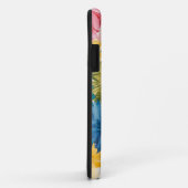 Roze Blauw Groen Geel Sinaasappel Bloem Art Patroo Case-Mate iPhone Case (Achterkant/rechts)