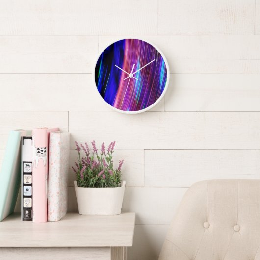 Roze Blauw Neon Licht Schilderen 1 (Leeskamer)